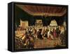 A Ball-Frans The Elder Francken-Framed Stretched Canvas