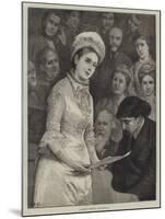 A Ballad Concert-Alfred Edward Emslie-Mounted Giclee Print