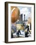 A Balloon on a Roof, 1894-null-Framed Giclee Print