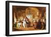 A Ballroom in the Year 1760, 1848-Abraham Solomon-Framed Giclee Print
