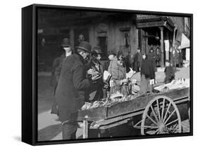 A Banana Cart, New York-null-Framed Stretched Canvas