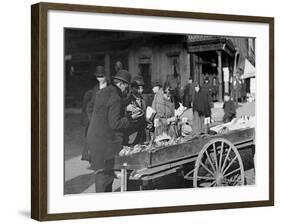 A Banana Cart, New York-null-Framed Photo