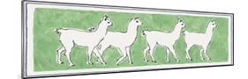 A Band of Llamas-Kristine Hegre-Mounted Giclee Print