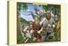 A Band of Viking Lumberjacks-Richard Kelly-Stretched Canvas