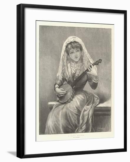 A Banjo Recital-H. Saunders-Framed Giclee Print