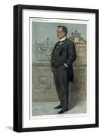 A Banker: Ravenscroft-null-Framed Art Print