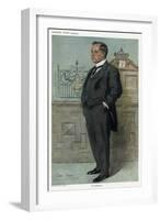 A Banker: Ravenscroft-null-Framed Art Print