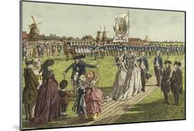 A Banner Ceremony, 1786-Willem II Steelink-Mounted Giclee Print