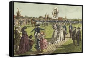 A Banner Ceremony, 1786-Willem II Steelink-Framed Stretched Canvas