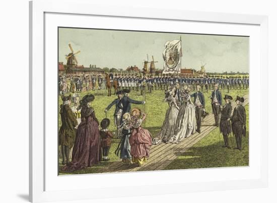 A Banner Ceremony, 1786-Willem II Steelink-Framed Giclee Print