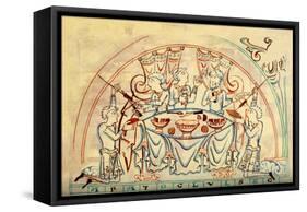 A Banquet, 11th Century-null-Framed Stretched Canvas