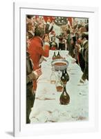 A Banquet to Genet, Illustration from Washington and the French Craze of '93 by John Bach Mcmaster-Howard Pyle-Framed Giclee Print