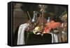 A Banqueting Scene - Still Life-Jan Davidsz. de Heem-Framed Stretched Canvas