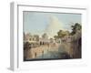 A Baolee Near the Old City of Delhi, Plate Xviii from Part 4 of 'Oriental Scenery', Pub. 1802-Thomas Daniell-Framed Giclee Print