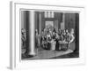 A Baptism According to the Greek Church in Russia-W Forrest-Framed Giclee Print