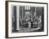 A Baptism According to the Greek Church in Russia-W Forrest-Framed Giclee Print