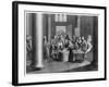 A Baptism According to the Greek Church in Russia-W Forrest-Framed Giclee Print