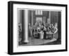 A Baptism According to the Greek Church in Russia-W Forrest-Framed Giclee Print