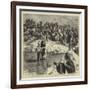 A Baptism of North American Indians, Mormons Posing as the Apostles of Christianity-Sydney Prior Hall-Framed Giclee Print