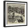 A Baptism of North American Indians, Mormons Posing as the Apostles of Christianity-Sydney Prior Hall-Framed Giclee Print