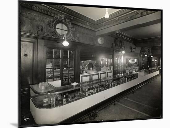 A Bar at the Robert Treat Hotel, Newark, New Jersey, 1916-Byron Company-Mounted Giclee Print