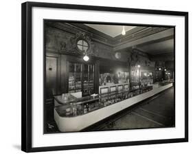 A Bar at the Robert Treat Hotel, Newark, New Jersey, 1916-Byron Company-Framed Giclee Print