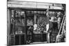 A Bar in the Central Market Quarter, Paris, 1931-Ernest Flammarion-Mounted Giclee Print