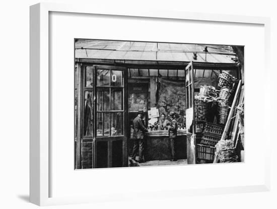 A Bar in the Central Market Quarter, Paris, 1931-Ernest Flammarion-Framed Giclee Print