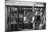 A Bar in the Central Market Quarter, Paris, 1931-Ernest Flammarion-Mounted Giclee Print