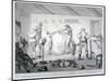 A Barber's Shop, 1784-Henry William Bunbury-Mounted Giclee Print