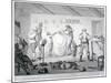 A Barber's Shop, 1784-Henry William Bunbury-Mounted Giclee Print