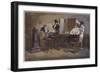 A Barber's Shop at Richmond Virginia-Eyre Crowe-Framed Giclee Print