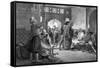A Barber's Shop in Tunis, 1875-John Evan Hodgson-Framed Stretched Canvas
