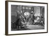 A Barber's Shop in Tunis, 1875-John Evan Hodgson-Framed Giclee Print