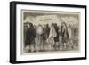 A Bare-Legged Deputation to the Council-Joseph Nash-Framed Giclee Print