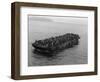 A Barge Packed with Vietnamese Refugees from Danang is Towed to the Ss Pioneer Contender-null-Framed Photographic Print