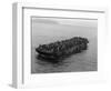 A Barge Packed with Vietnamese Refugees from Danang is Towed to the Ss Pioneer Contender-null-Framed Photographic Print