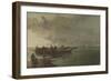 A Barge with a Wounded Soldier-John Crome-Framed Giclee Print