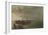 A Barge with a Wounded Soldier-John Crome-Framed Giclee Print
