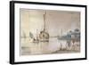 A Barge with Hay, C1625-C1634-Hendrick Avercamp-Framed Giclee Print