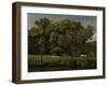 A Barn on the Bank of a Stream in Gelderland-Wouter Johannes van Troostwijk-Framed Art Print