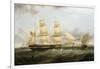 A Barque in Two Positions and Other Shipping off the Coast at Dover-William John Huggins-Framed Giclee Print