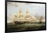 A Barque in Two Positions and Other Shipping off the Coast at Dover-William John Huggins-Framed Giclee Print