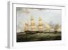 A Barque in Two Positions and Other Shipping off the Coast at Dover-William John Huggins-Framed Giclee Print