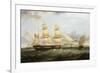 A Barque in Two Positions and Other Shipping off the Coast at Dover-William John Huggins-Framed Giclee Print