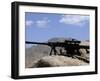 A Barrett .50-Caliber M107 Sniper Rifle Sits Atop an Observation Point in Afghanistan-Stocktrek Images-Framed Photographic Print