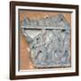 A Bas-Relief of a Fight Between Secutor and Retiarius, 3rd Century, Rome-null-Framed Photographic Print