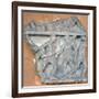 A Bas-Relief of a Fight Between Secutor and Retiarius, 3rd Century, Rome-null-Framed Photographic Print