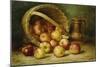 A Basket of Apples-August Laux-Mounted Giclee Print