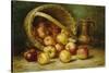 A Basket of Apples-August Laux-Stretched Canvas